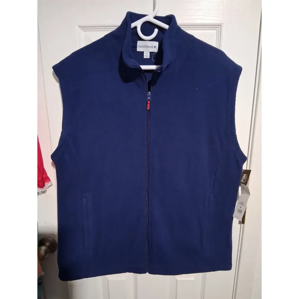Saddlebred Fleece Men's size Medium Gorpcore Outwear Cold Winter Grungecore Vest